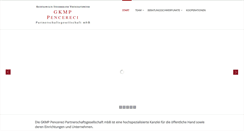 Desktop Screenshot of gkmp.de